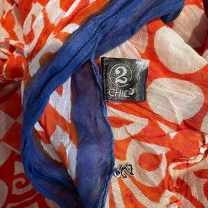 2Chic scarf/wrap vibrant colors